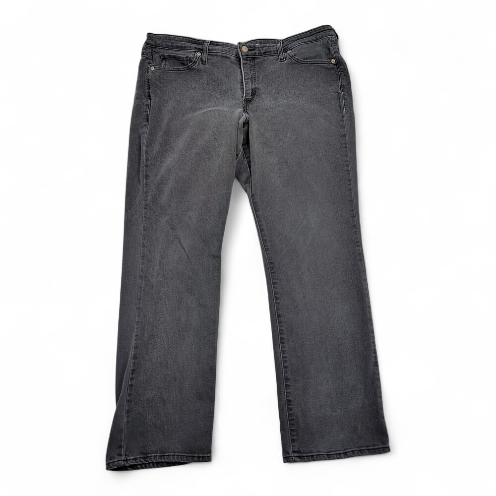 Levi's 414 Classic Straight Jeans Plus 18W Gray